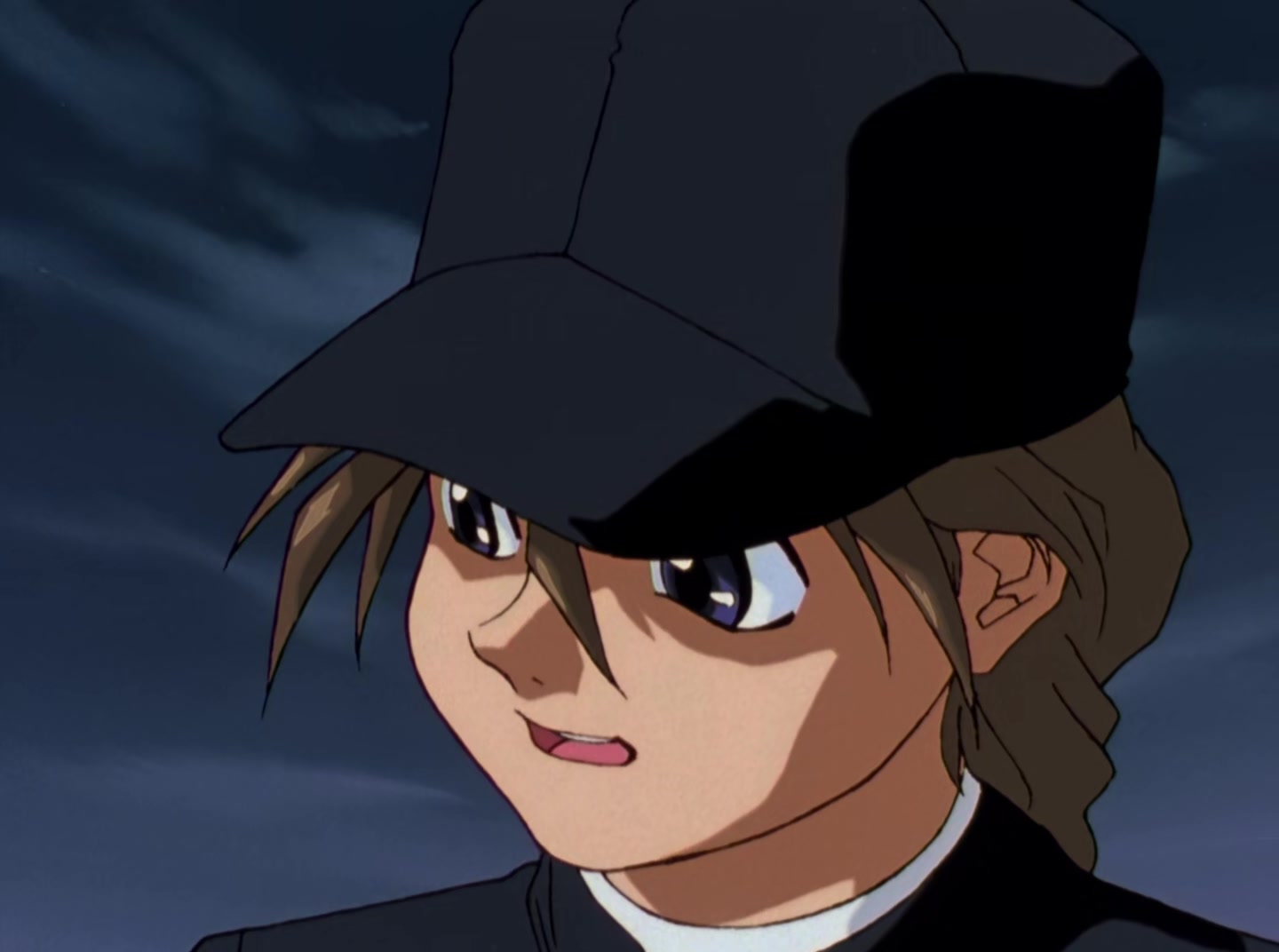 Mobile Suit Gundam Wing Ep 2: The Gundam Deathscythe @ 21:45