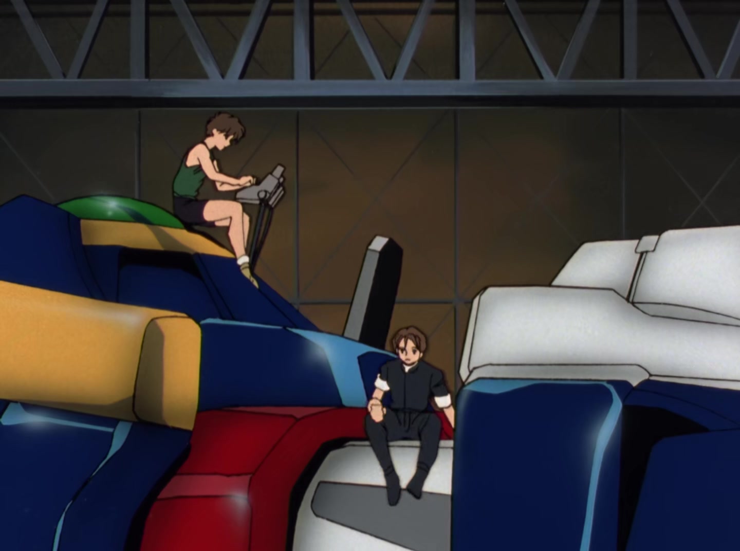 Mobile Suit Gundam Wing Ep 4: The Victoria Nightmare @ 15:17