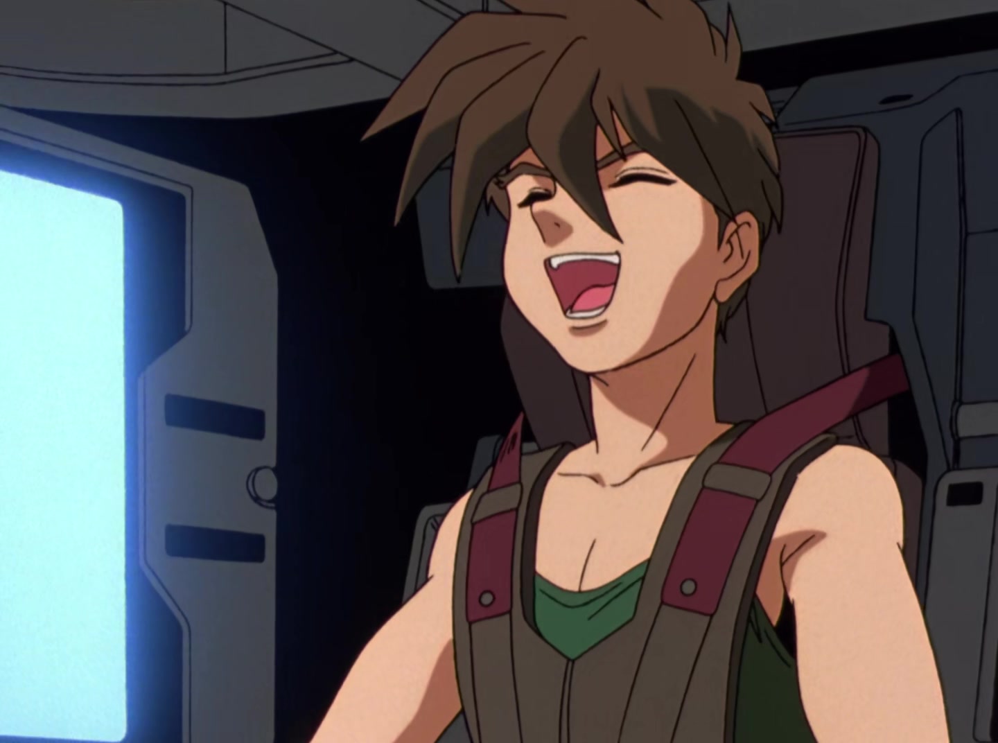 Mobile Suit Gundam Wing Ep 5: Relena's Secret @ 21:45