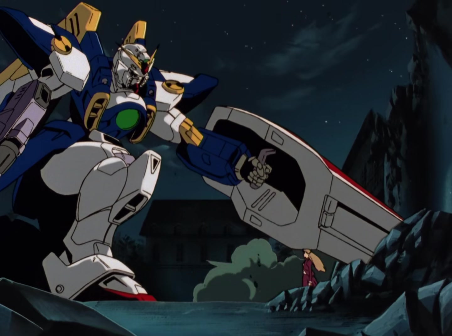Mobile Suit Gundam Wing Ep 6: Party Night @ 21:24