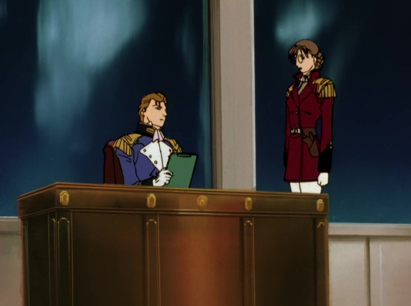 Mobile Suit Gundam Wing Ep 7: Scenario for Bloodshed @ 03:03