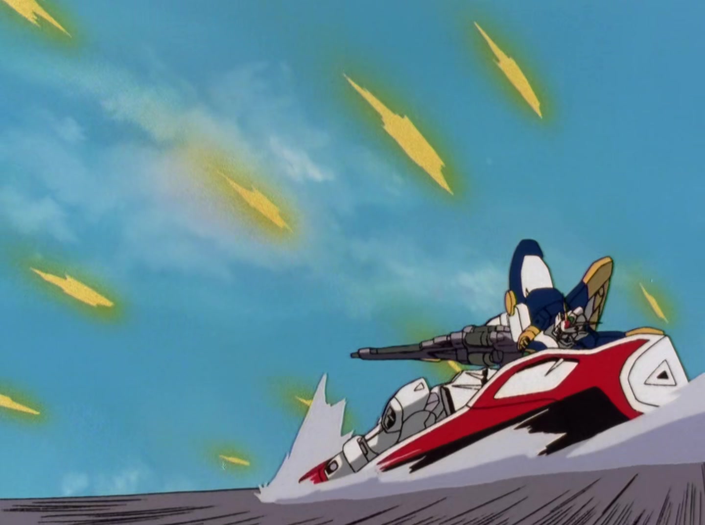 Mobile Suit Gundam Wing Ep 7: Scenario for Bloodshed @ 11:07
