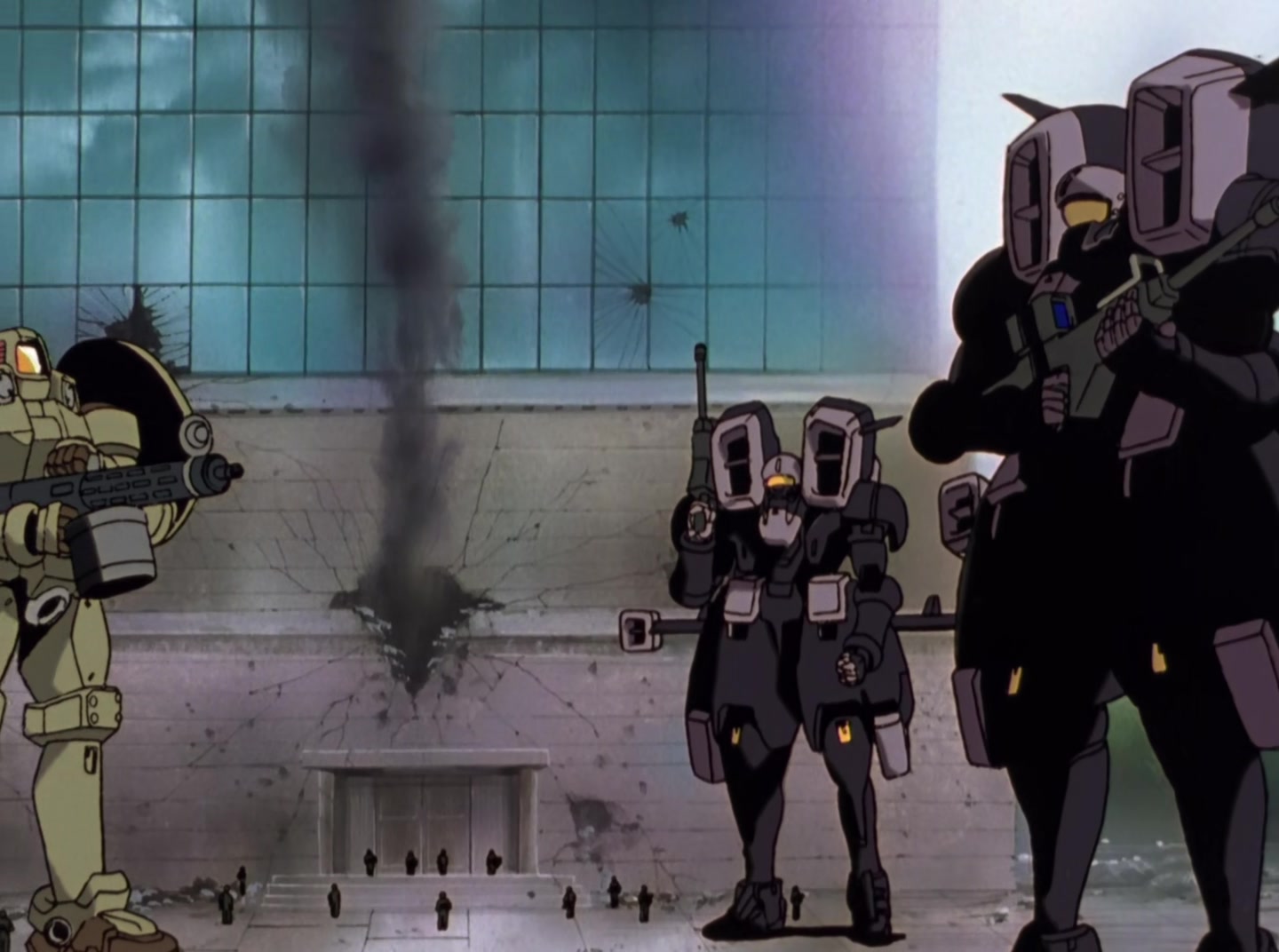 Mobile Suit Gundam Wing Ep 7: Scenario for Bloodshed @ 16:23