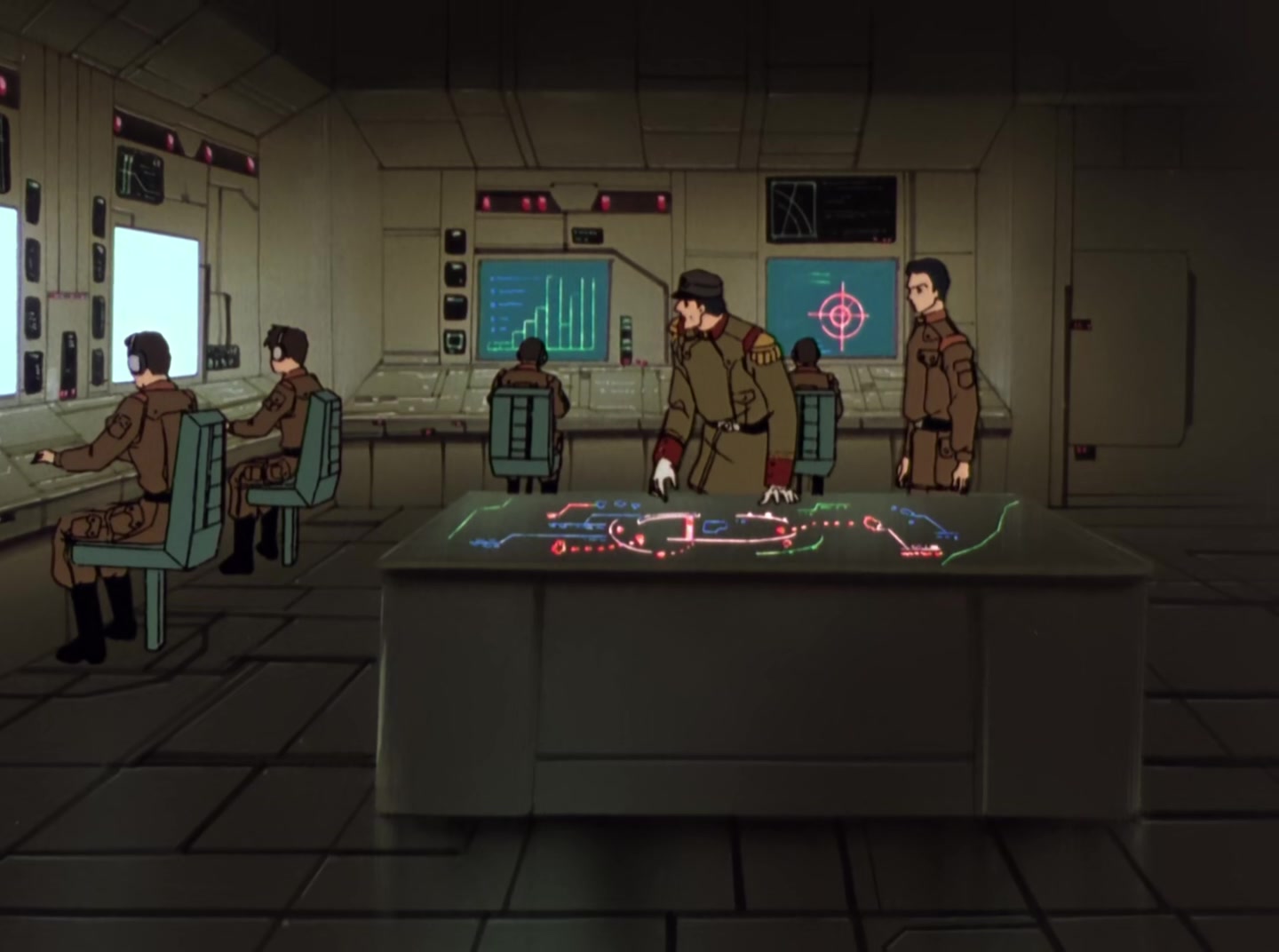 Mobile Suit Gundam Wing Ep 7: Scenario for Bloodshed @ 16:45