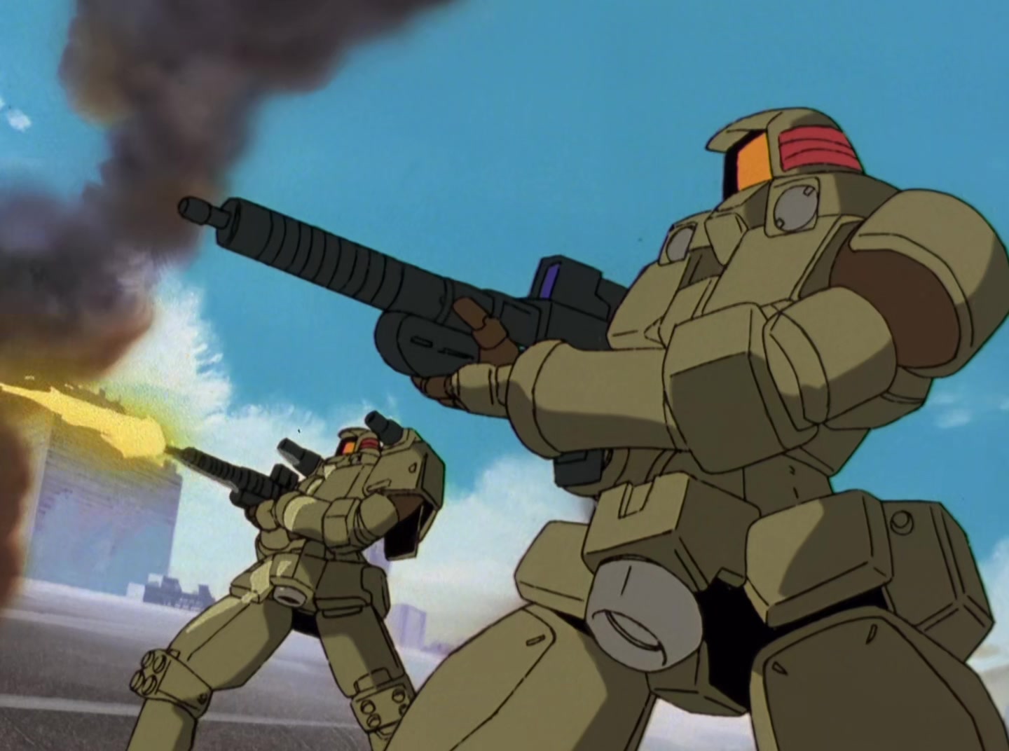 Mobile Suit Gundam Wing Ep 7: Scenario for Bloodshed @ 17:51