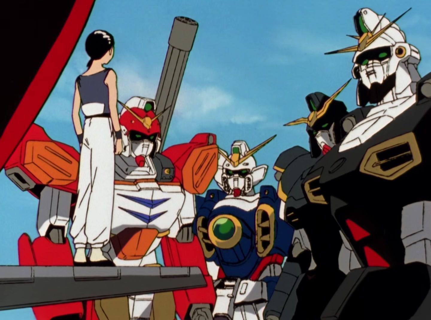 Mobile Suit Gundam Wing Ep 7: Scenario for Bloodshed @ 20:32