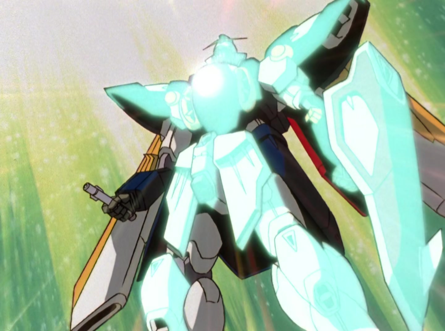 Mobile Suit Gundam Wing Ep 9: Portrait of a Ruined Country @ 01:57