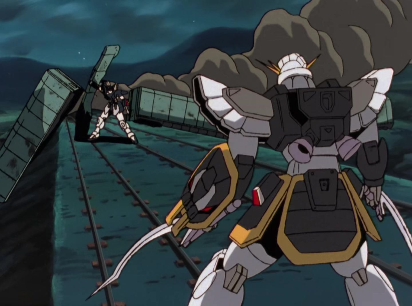 Mobile Suit Gundam Wing Ep 10: Heero, Distracted by Defeat @ 12:48
