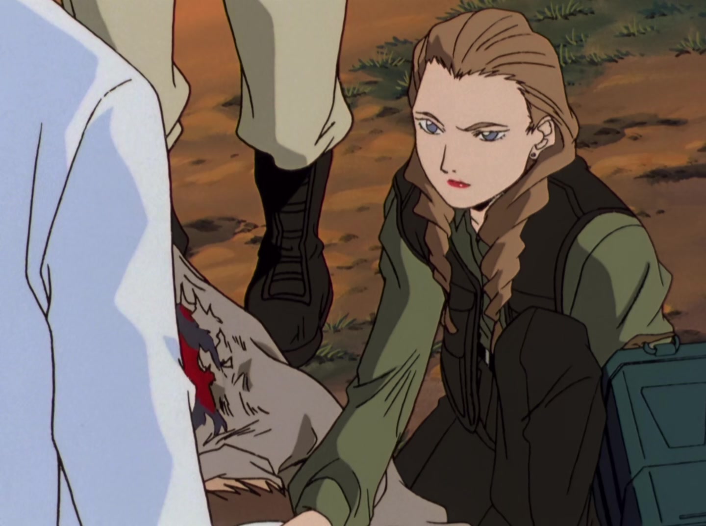 Mobile Suit Gundam Wing Ep 12: Bewildered Warriors @ 17:04
