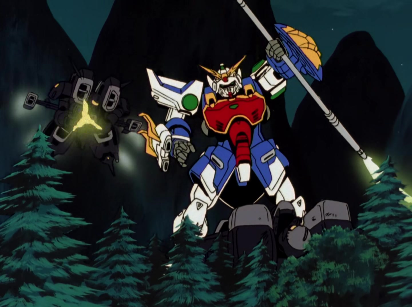 Mobile Suit Gundam Wing Ep 12: Bewildered Warriors @ 18:56