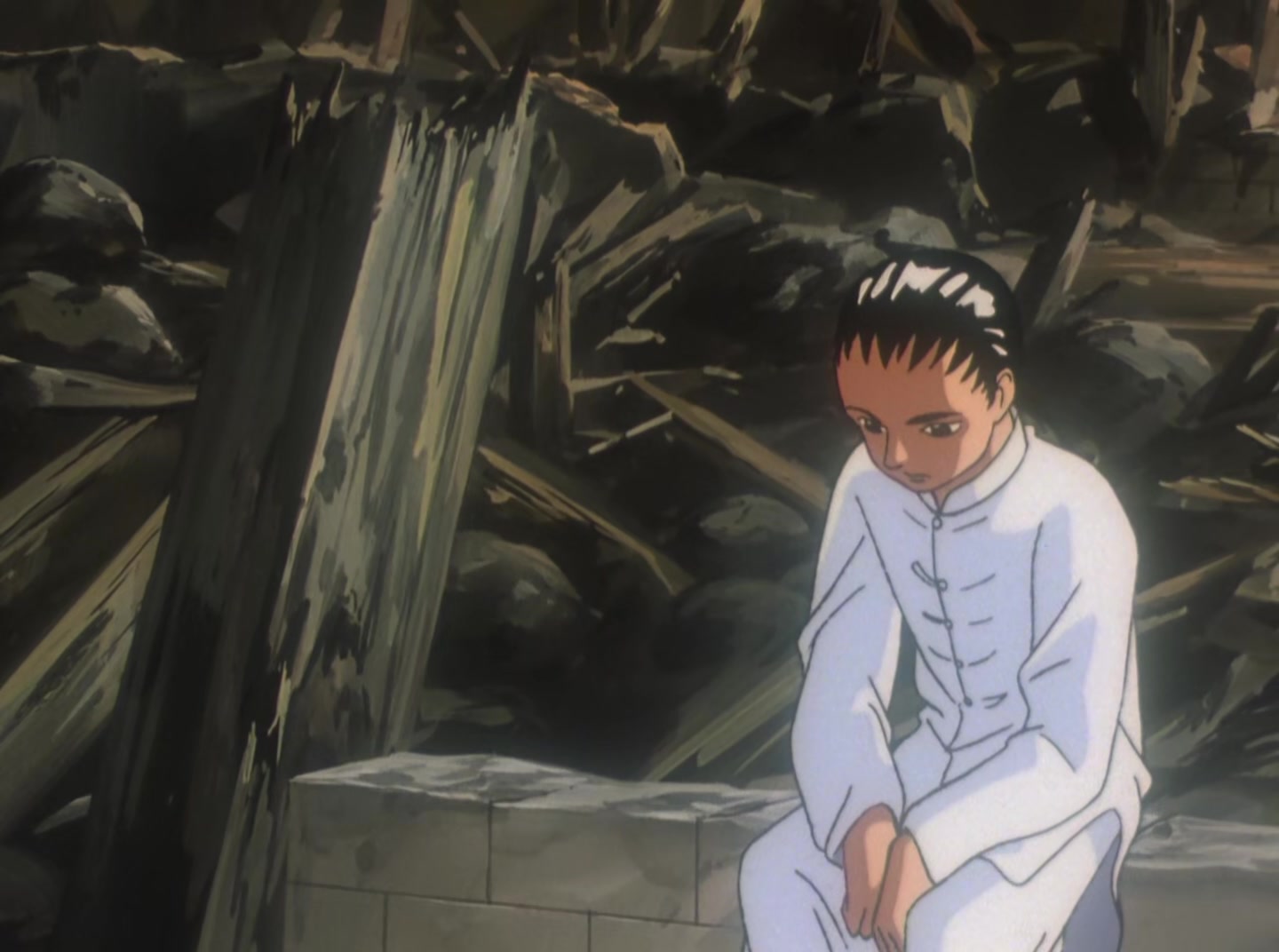 Mobile Suit Gundam Wing Ep 12: Bewildered Warriors @ 19:42