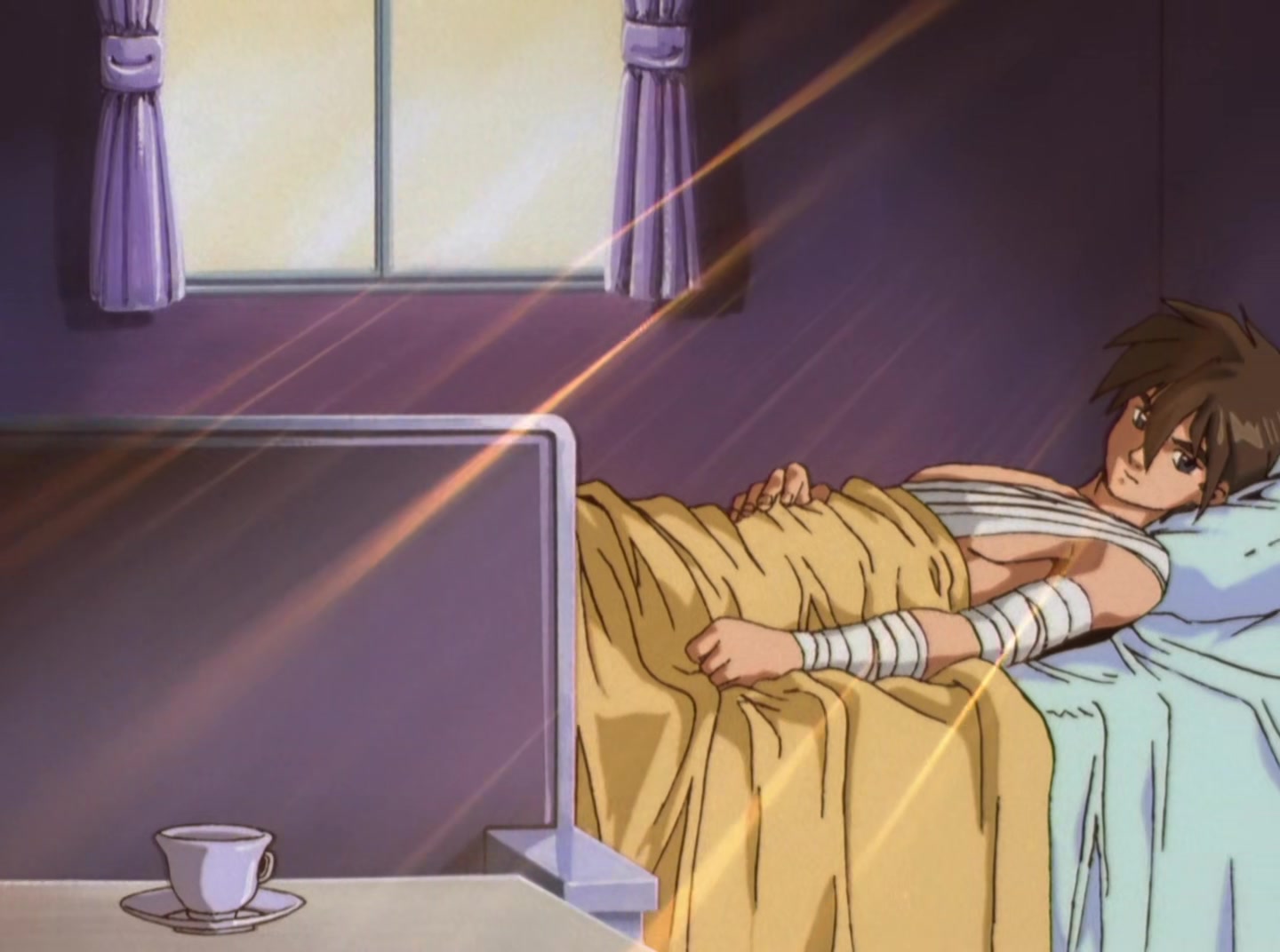 Mobile Suit Gundam Wing Ep 12: Bewildered Warriors @ 21:21