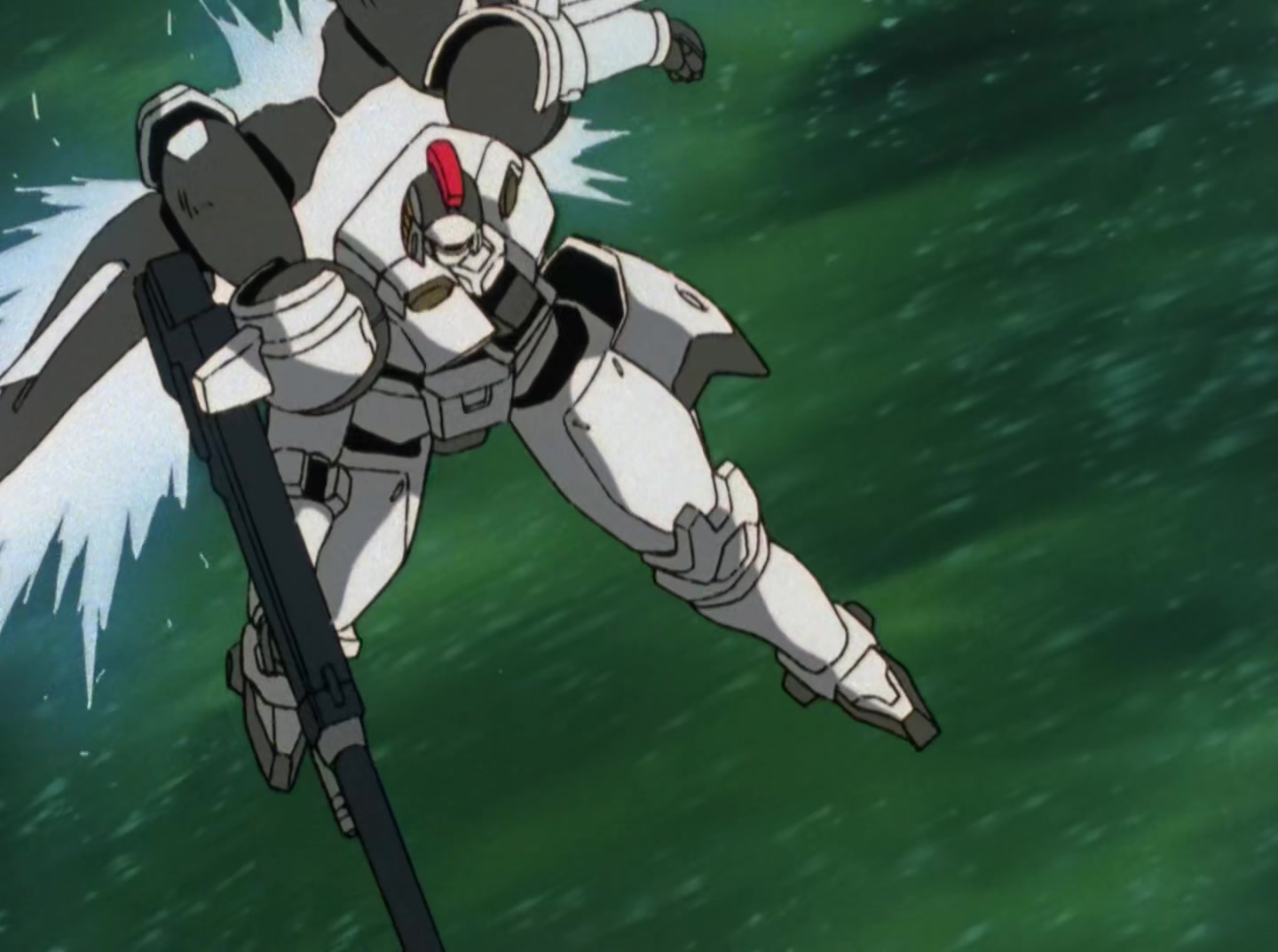 Mobile Suit Gundam Wing Ep 18: Tallgeese Destroyed @ 17:18
