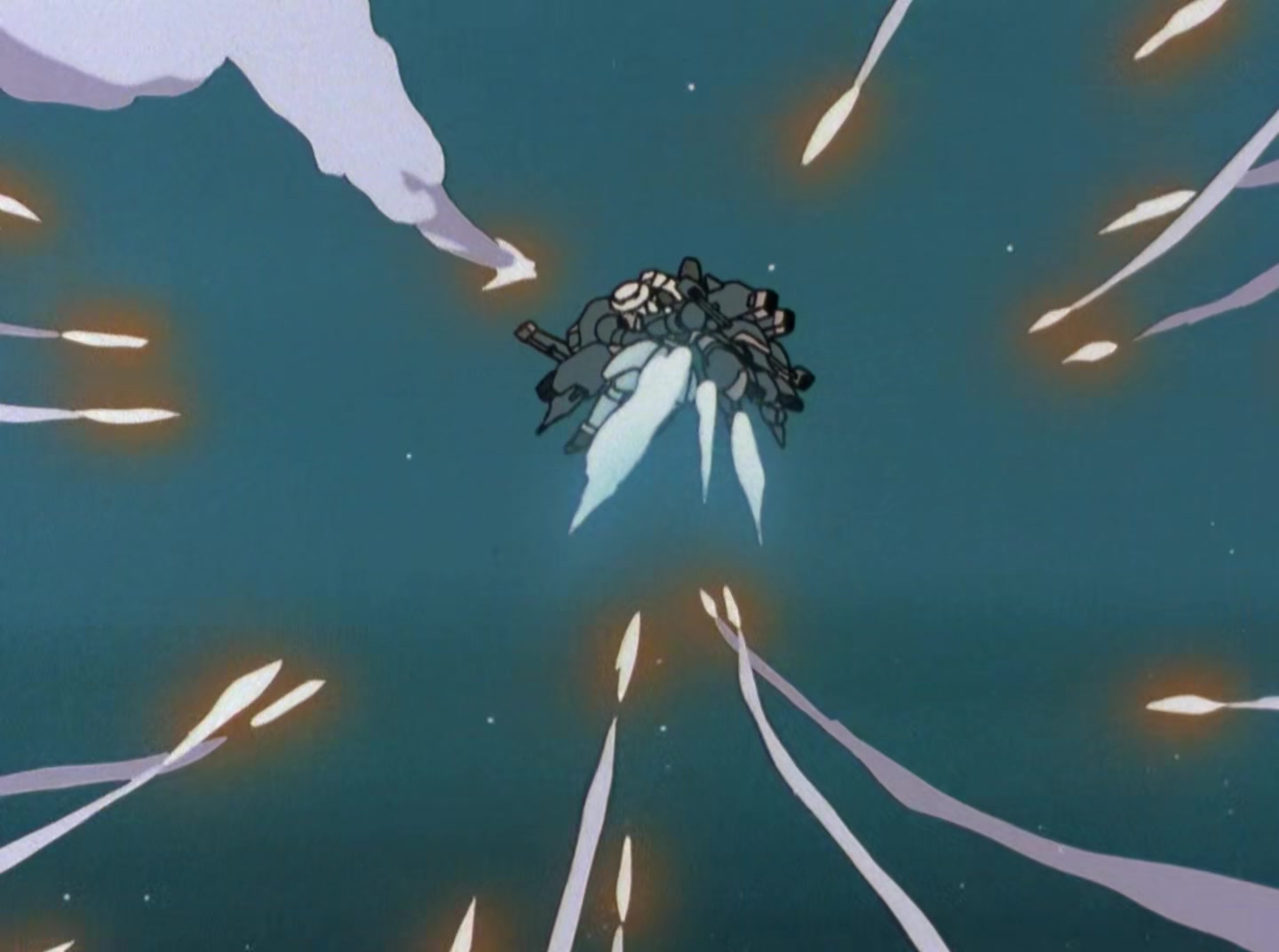Mobile Suit Gundam Wing Ep 18: Tallgeese Destroyed @ 17:44