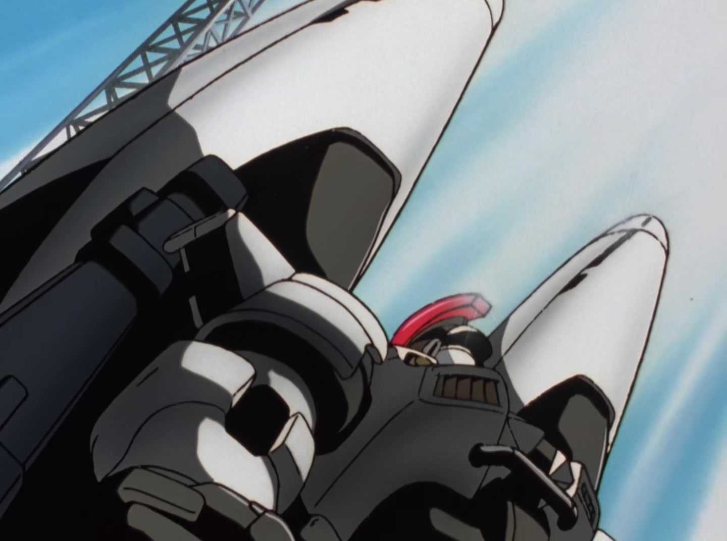 Mobile Suit Gundam Wing Ep 19: Assault on Barge @ 04:21