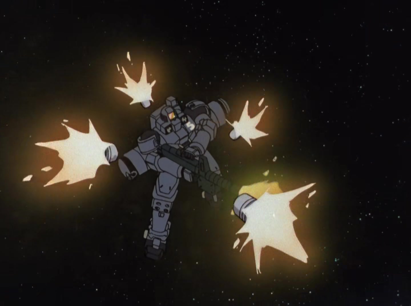 Mobile Suit Gundam Wing Ep 20: The Lunar Base Infiltration @ 12:48