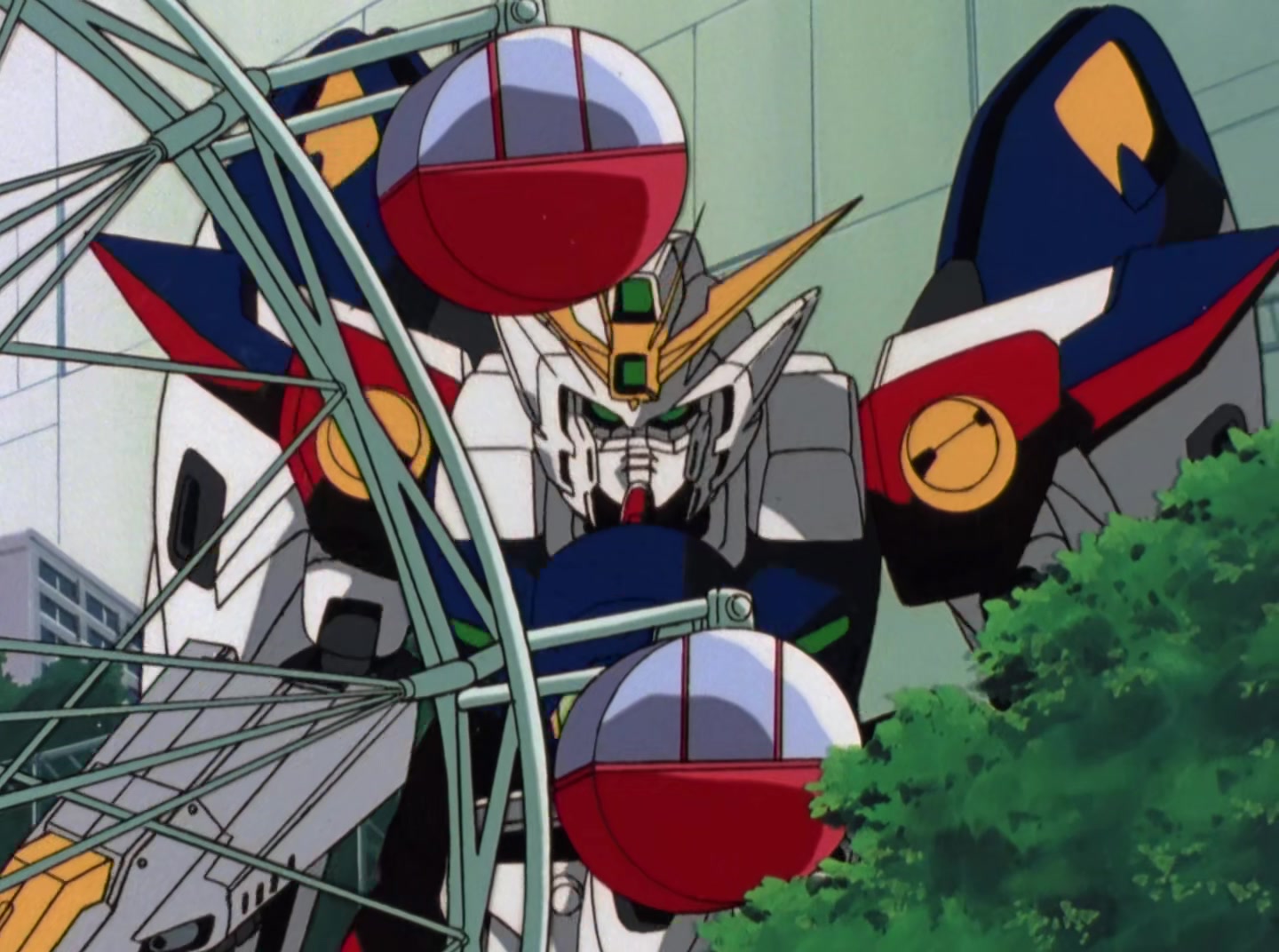 Mobile Suit Gundam Wing Ep 24: The Gundam They Called Zero @ 19:27