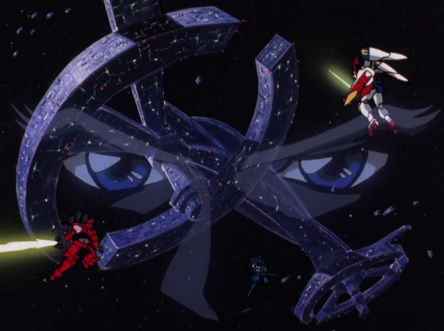 Mobile Suit Gundam Wing Ep 24: The Gundam They Called Zero @ 22:13