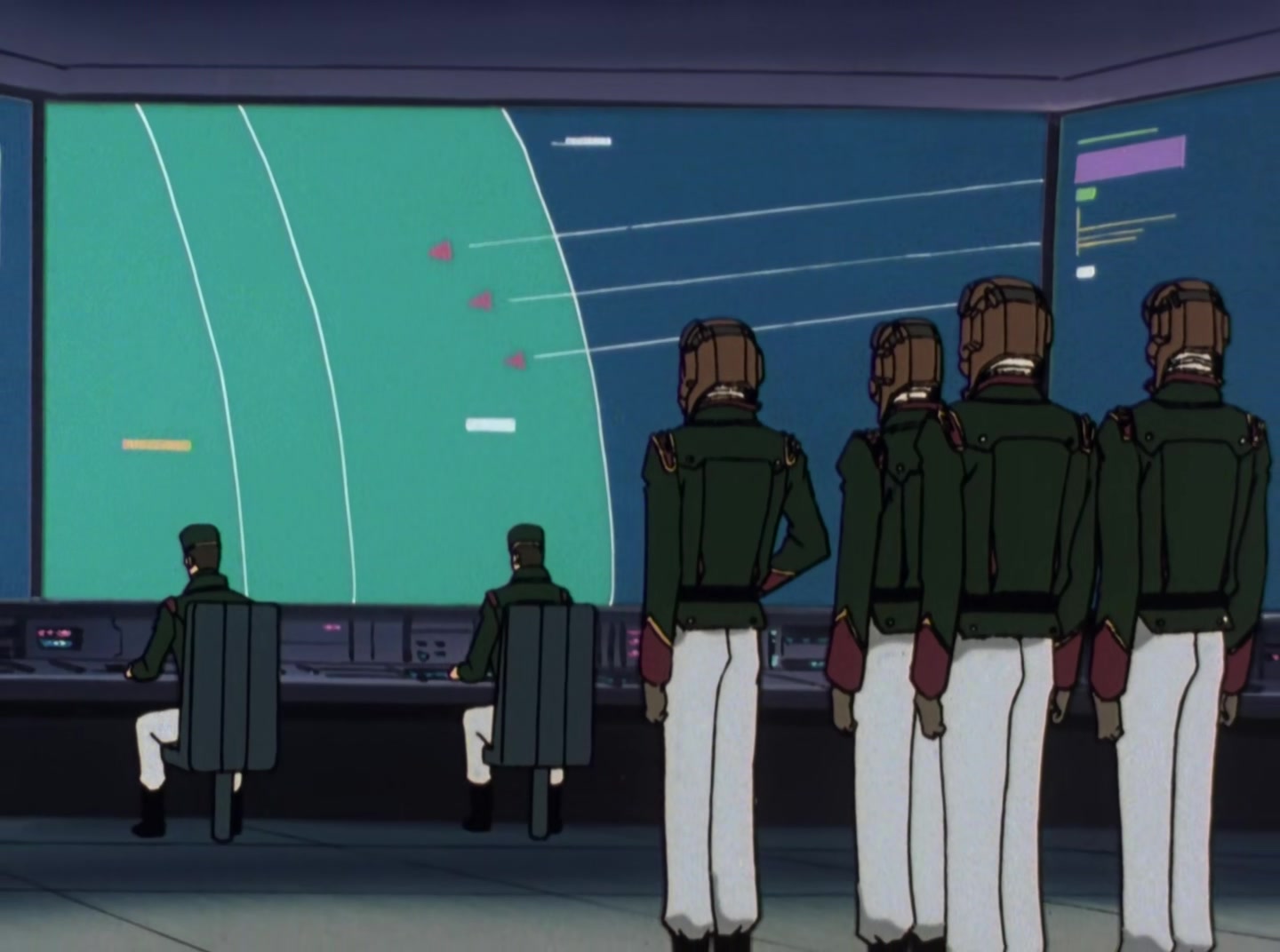 Mobile Suit Gundam Wing Ep 26: The Eternal Flame of the Shooting Stars @ 02:13
