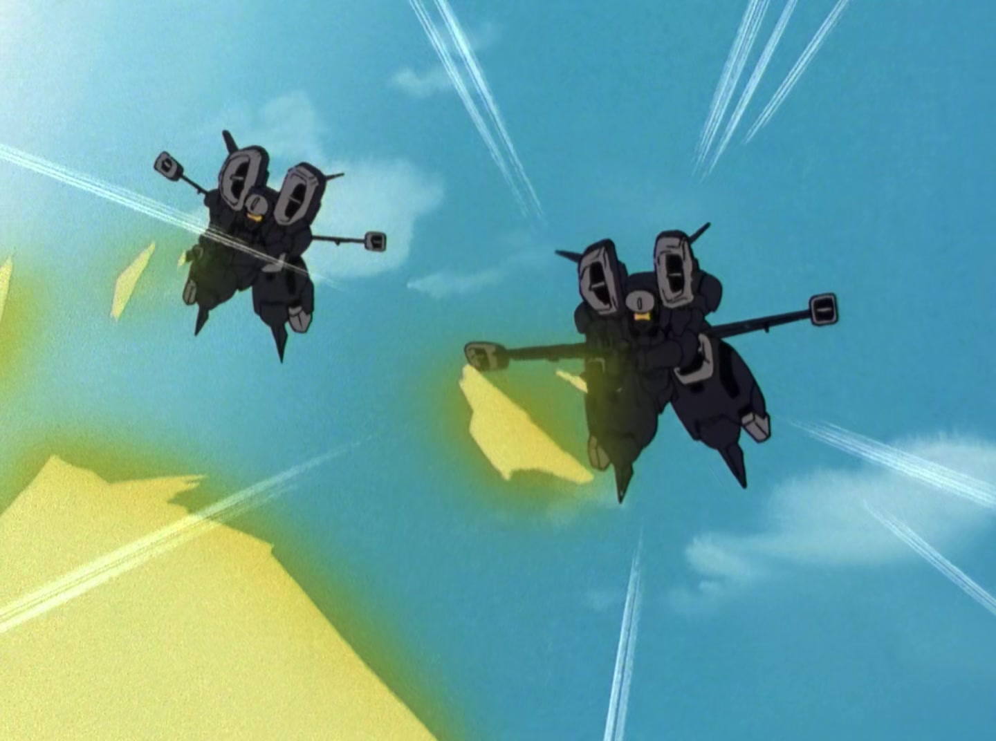 Mobile Suit Gundam Wing Ep 26: The Eternal Flame of the Shooting Stars @ 03:13
