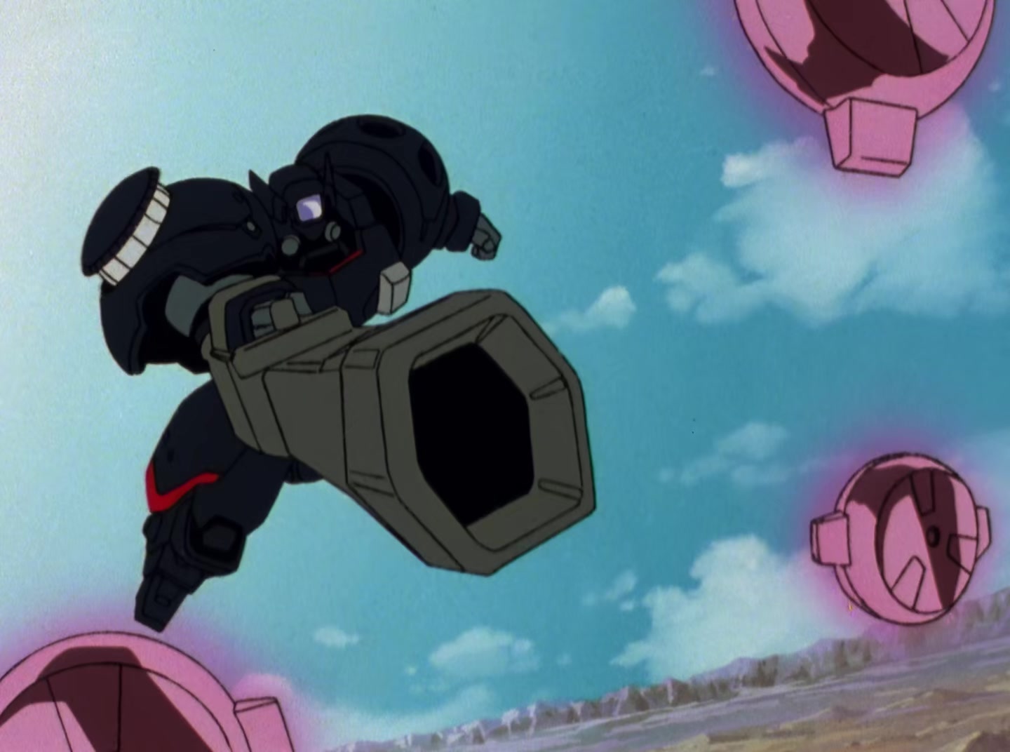 Mobile Suit Gundam Wing Ep 26: The Eternal Flame of the Shooting Stars @ 03:20