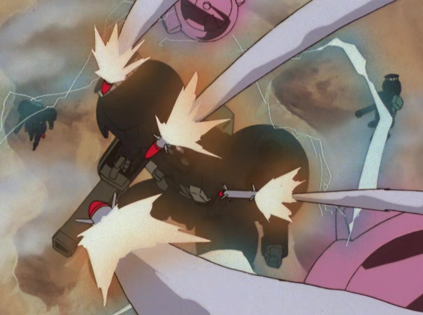 Mobile Suit Gundam Wing Ep 26: The Eternal Flame of the Shooting Stars @ 03:26