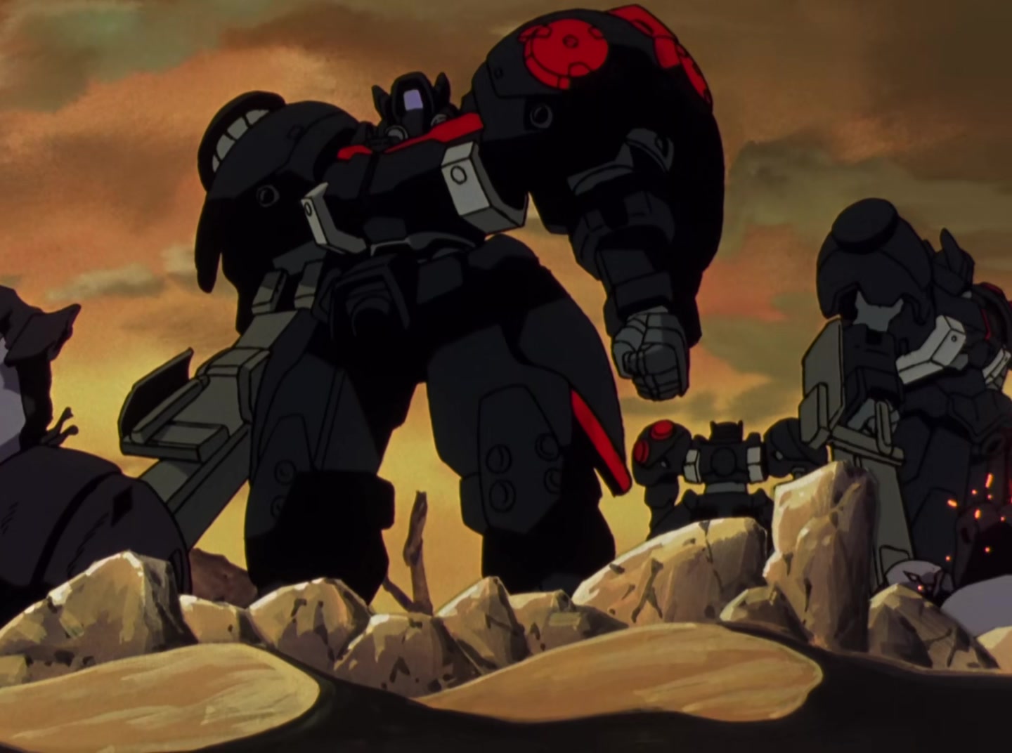 Mobile Suit Gundam Wing Ep 26: The Eternal Flame of the Shooting Stars @ 05:12
