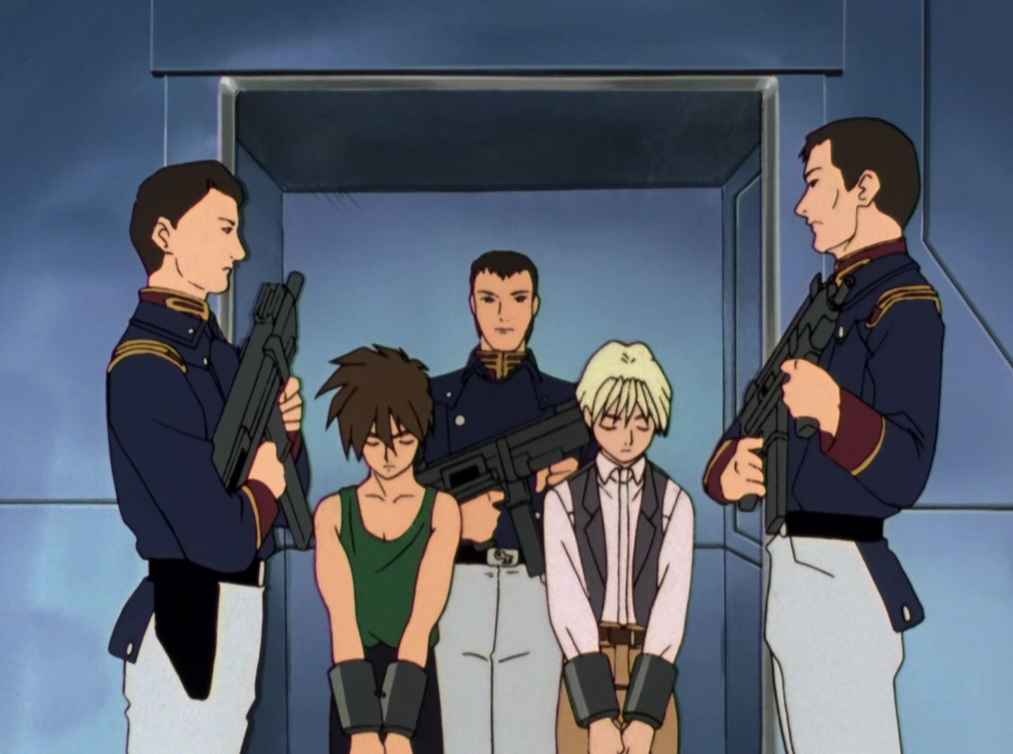 Mobile Suit Gundam Wing Ep 26: The Eternal Flame of the Shooting Stars @ 06:38