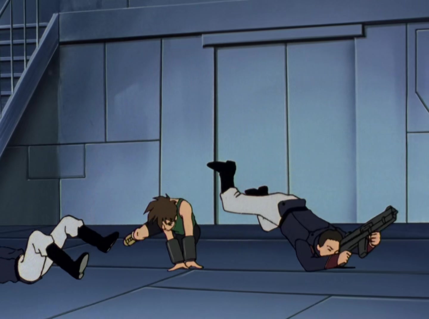 Mobile Suit Gundam Wing Ep 26: The Eternal Flame of the Shooting Stars @ 06:45