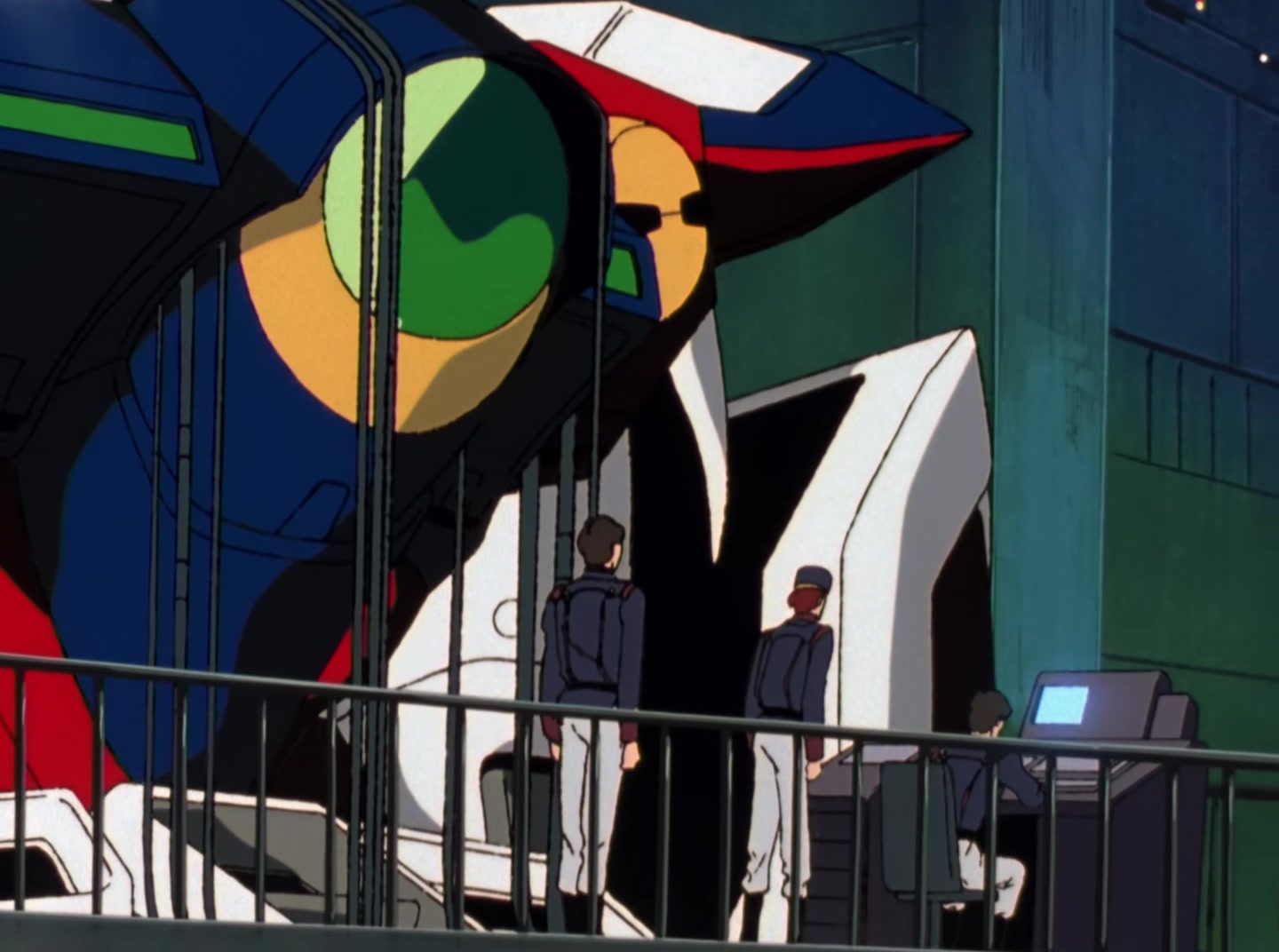 Mobile Suit Gundam Wing Ep 26: The Eternal Flame of the Shooting Stars @ 08:24