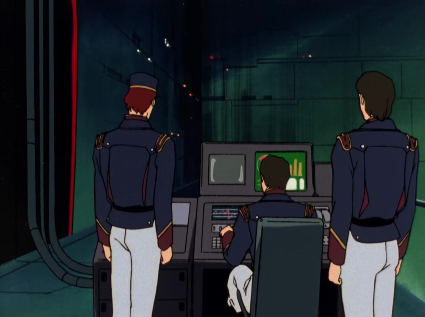 Mobile Suit Gundam Wing Ep 26: The Eternal Flame of the Shooting Stars @ 08:44