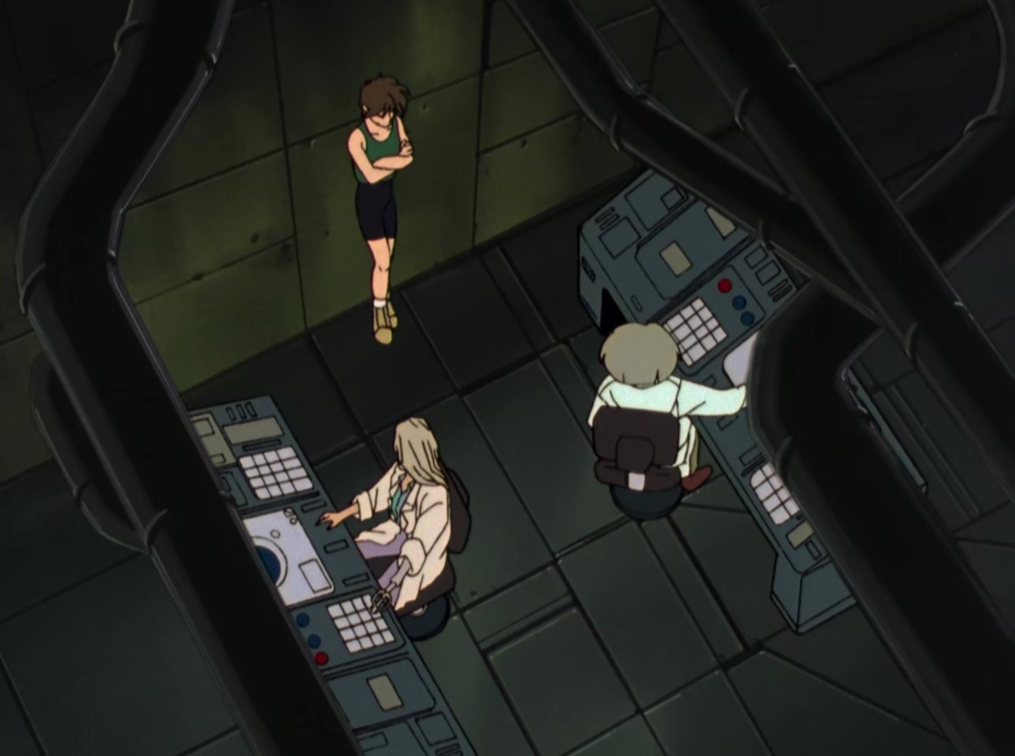 Mobile Suit Gundam Wing Ep 26: The Eternal Flame of the Shooting Stars @ 10:24