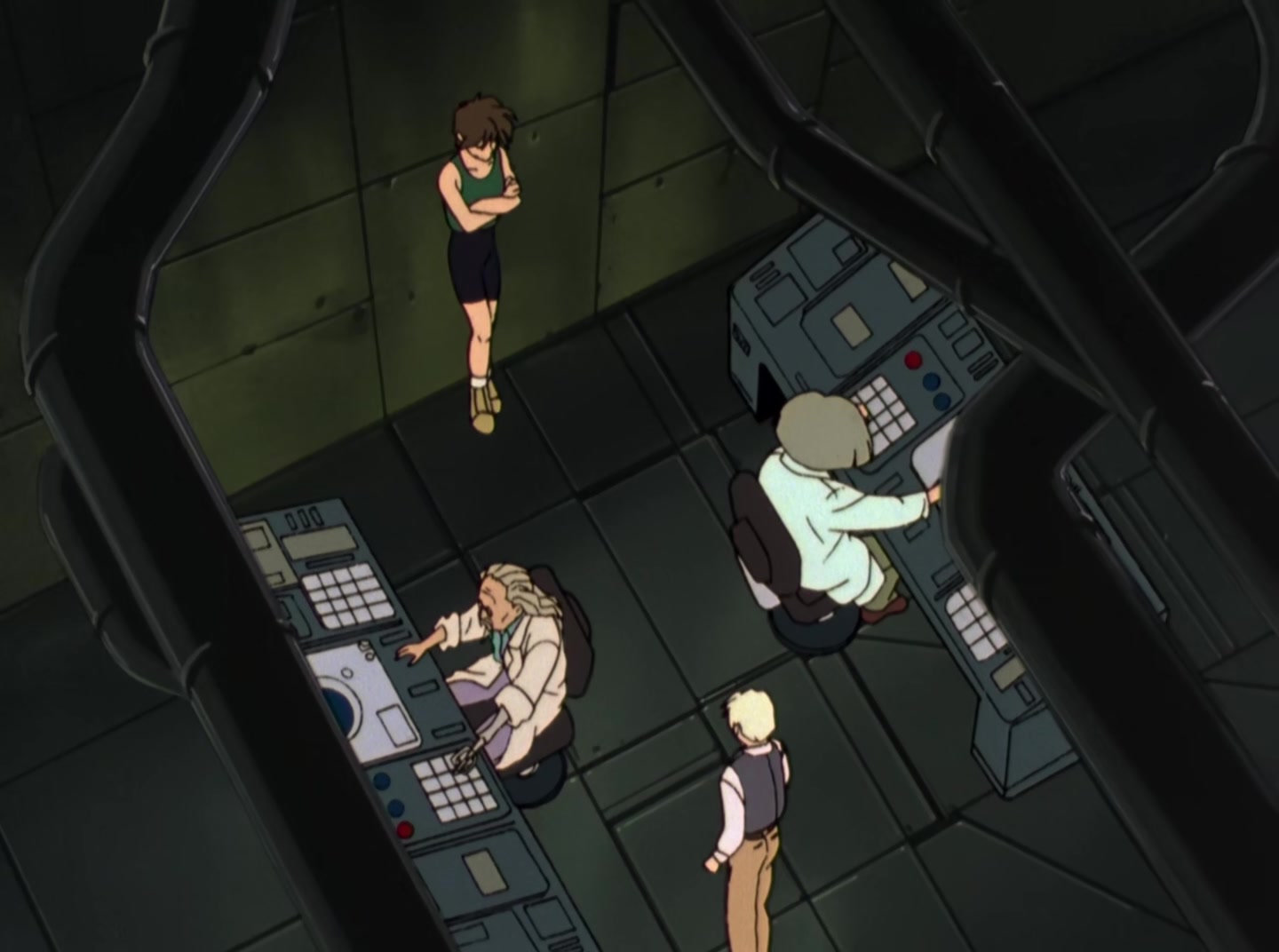 Mobile Suit Gundam Wing Ep 26: The Eternal Flame of the Shooting Stars @ 10:30