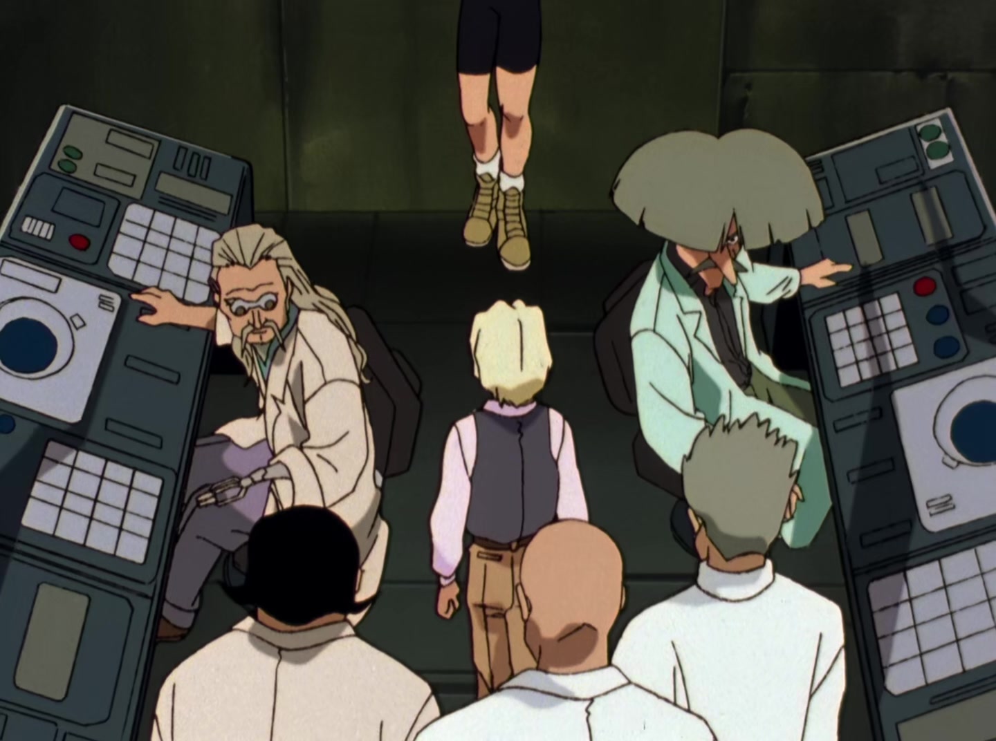 Mobile Suit Gundam Wing Ep 26: The Eternal Flame of the Shooting Stars @ 10:50