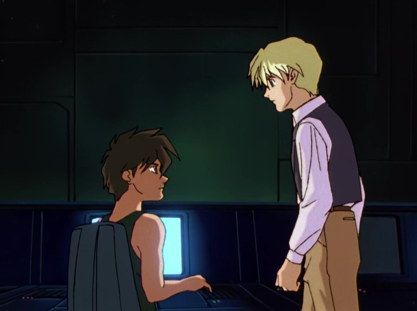 Mobile Suit Gundam Wing Ep 26: The Eternal Flame of the Shooting Stars @ 12:23