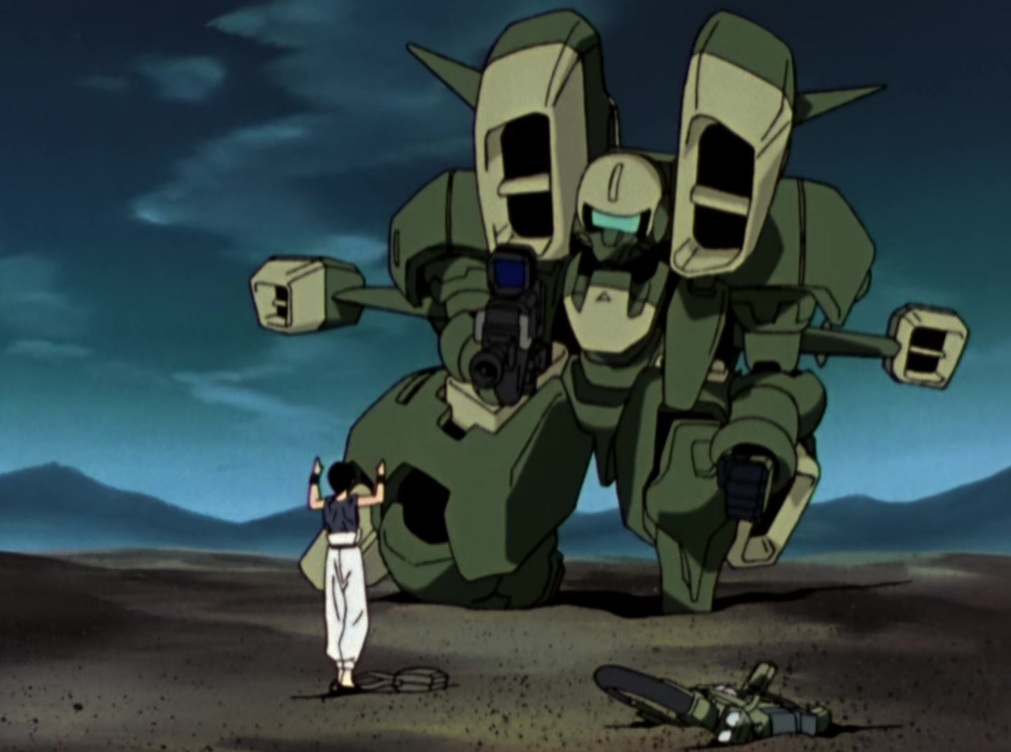Mobile Suit Gundam Wing Ep 27: The Locus of Victory and Defeat @ 06:58