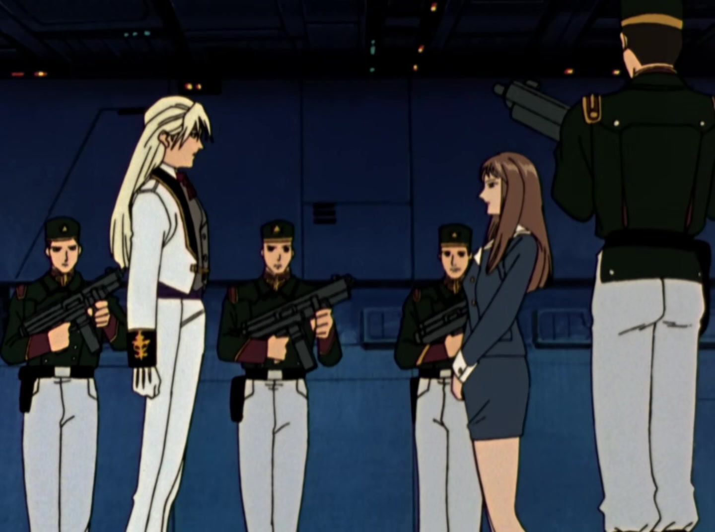 Mobile Suit Gundam Wing Ep 28: Passing Destinies @ 11:10