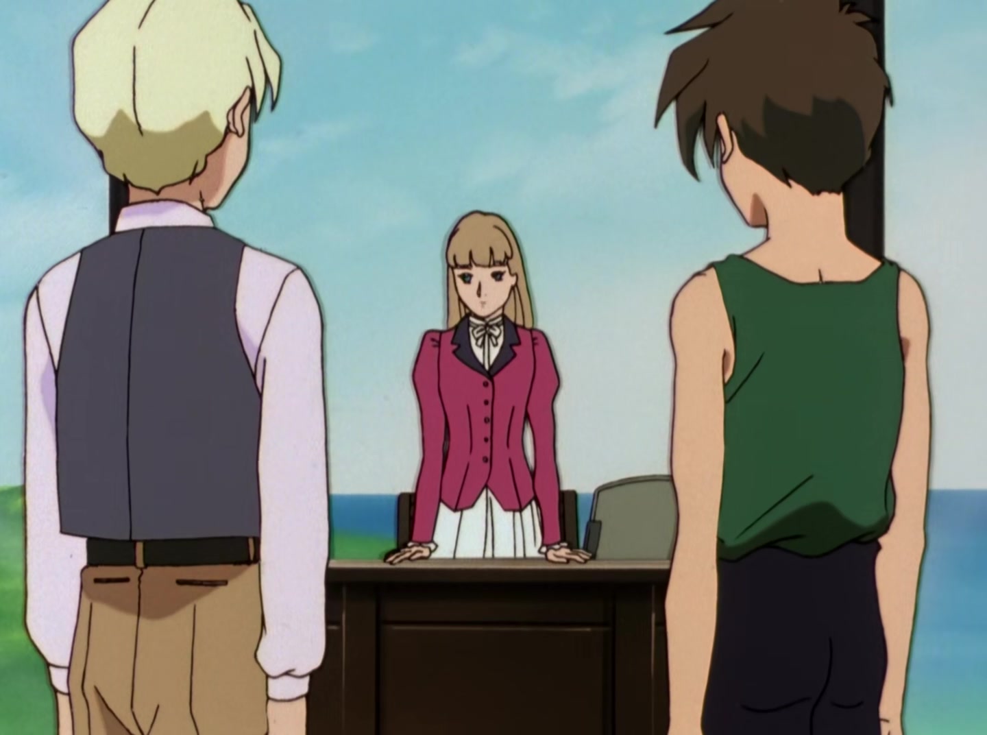 Mobile Suit Gundam Wing Ep 31: The Glass Kingdom @ 03:46