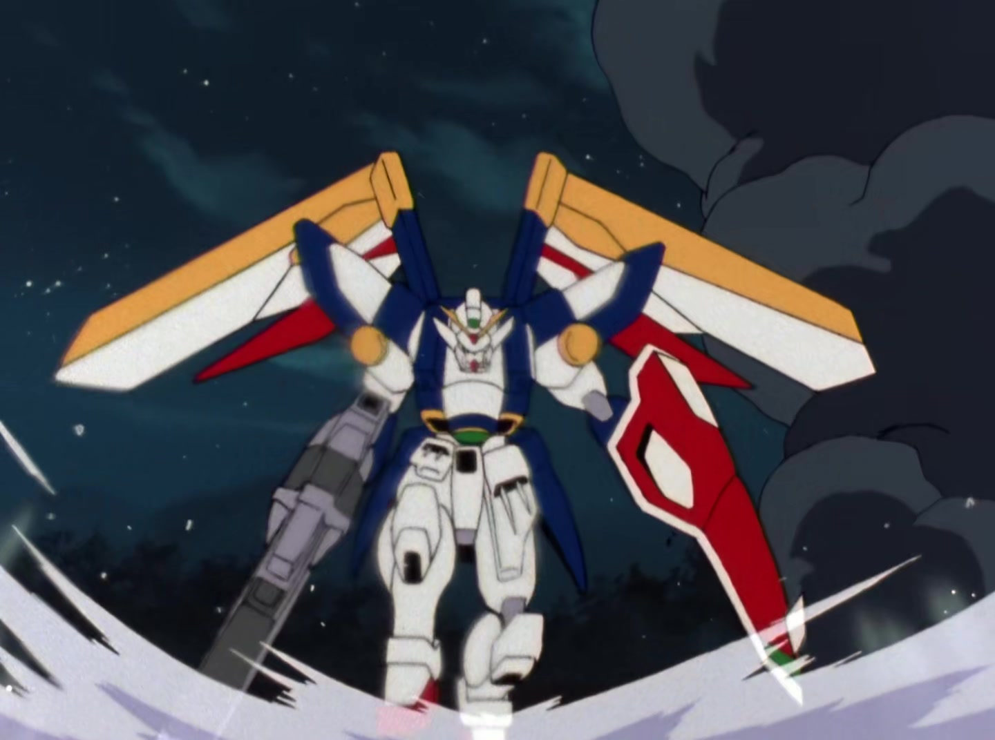 Mobile Suit Gundam Wing Ep 31: The Glass Kingdom @ 19:34