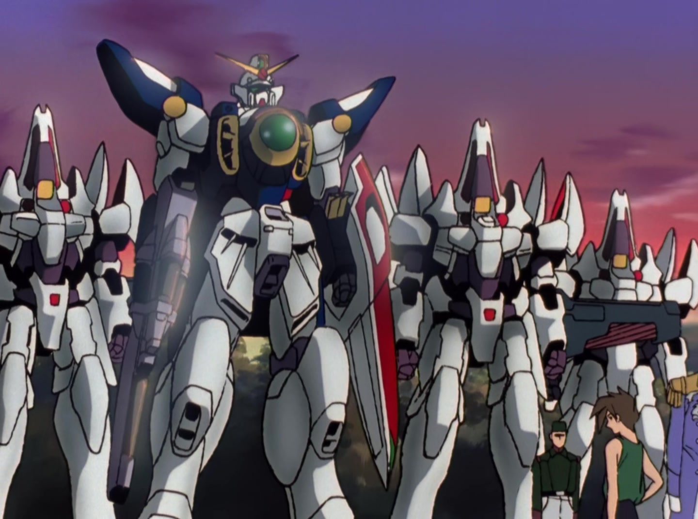 Mobile Suit Gundam Wing Ep 31: The Glass Kingdom @ 19:47