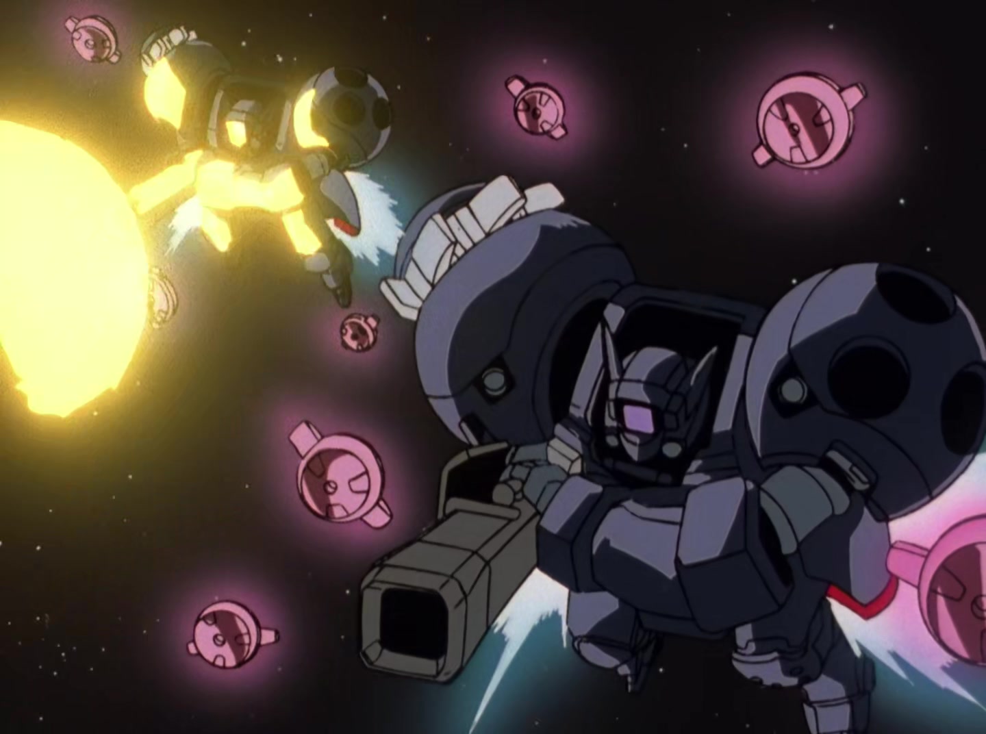 Mobile Suit Gundam Wing Ep 33: The Lonely Battlefield @ 05:06