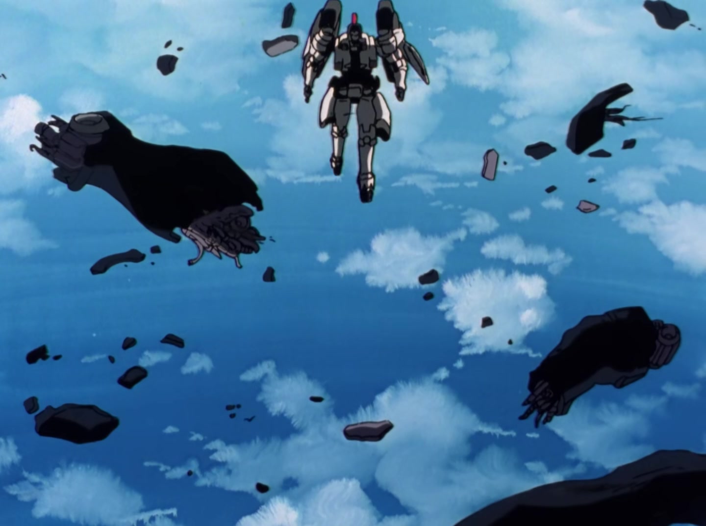 Mobile Suit Gundam Wing Ep 33: The Lonely Battlefield @ 05:45