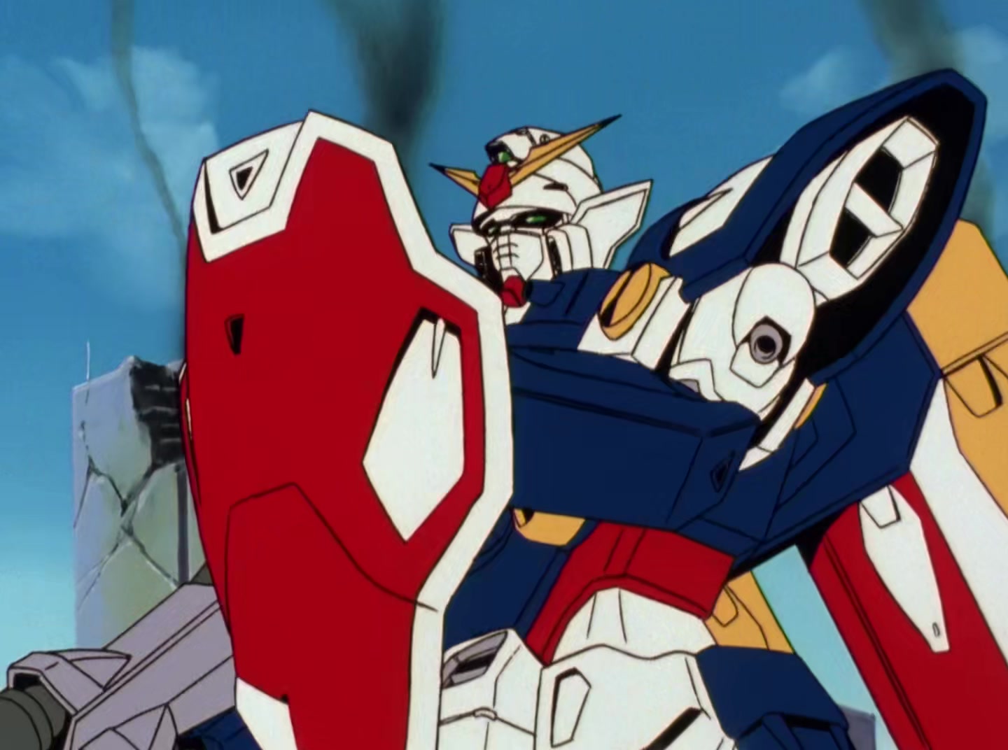 Mobile Suit Gundam Wing Ep 33: The Lonely Battlefield @ 21:26