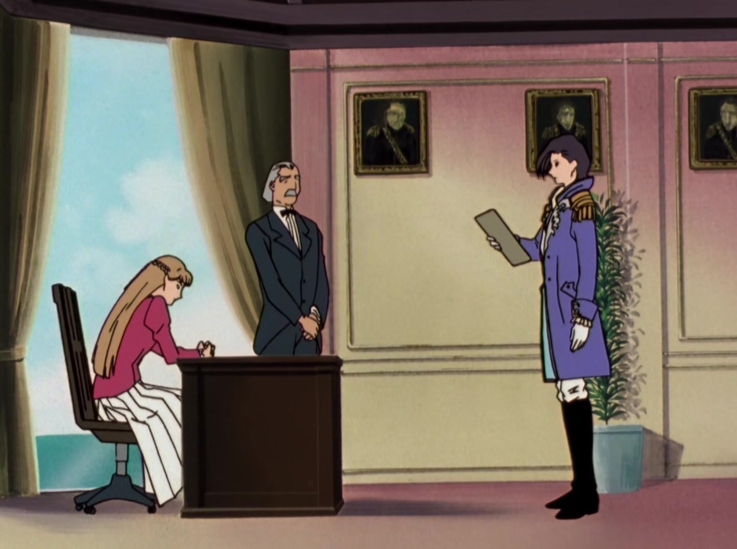 Mobile Suit Gundam Wing Ep 36: Sanc Kingdom's Collapse @ 04:16