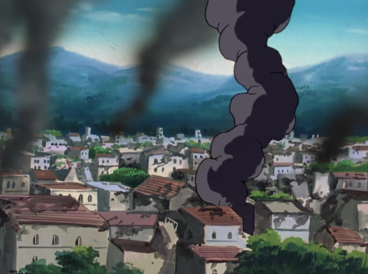 Mobile Suit Gundam Wing Ep 36: Sanc Kingdom's Collapse @ 17:54