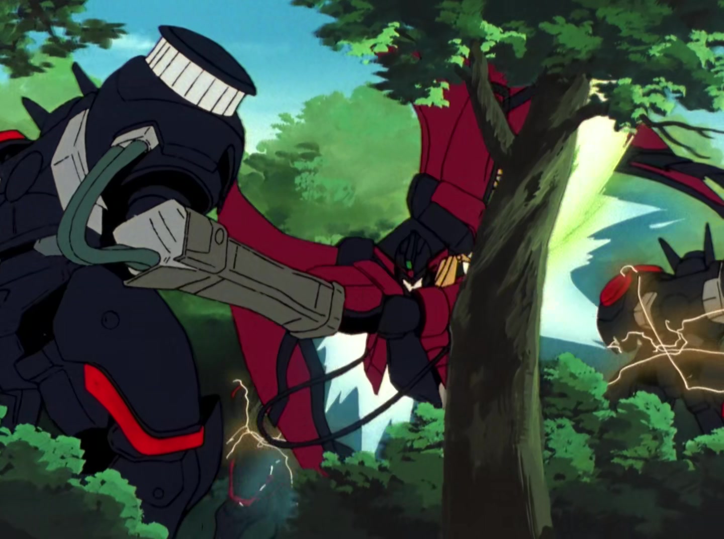 Mobile Suit Gundam Wing Ep 36: Sanc Kingdom's Collapse @ 21:38