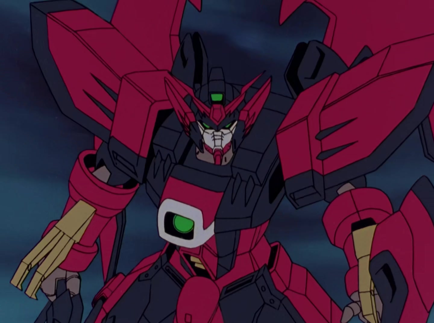 Mobile Suit Gundam Wing Ep 37: Zero VS Epyon @ 11:25