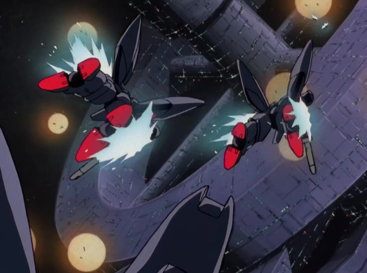 Mobile Suit Gundam Wing Ep 38: The Birth of Queen Relena @ 02:55