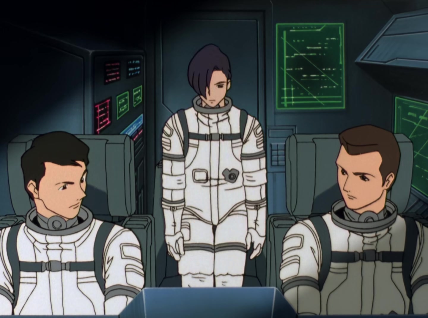 Mobile Suit Gundam Wing Ep 38: The Birth of Queen Relena @ 03:56
