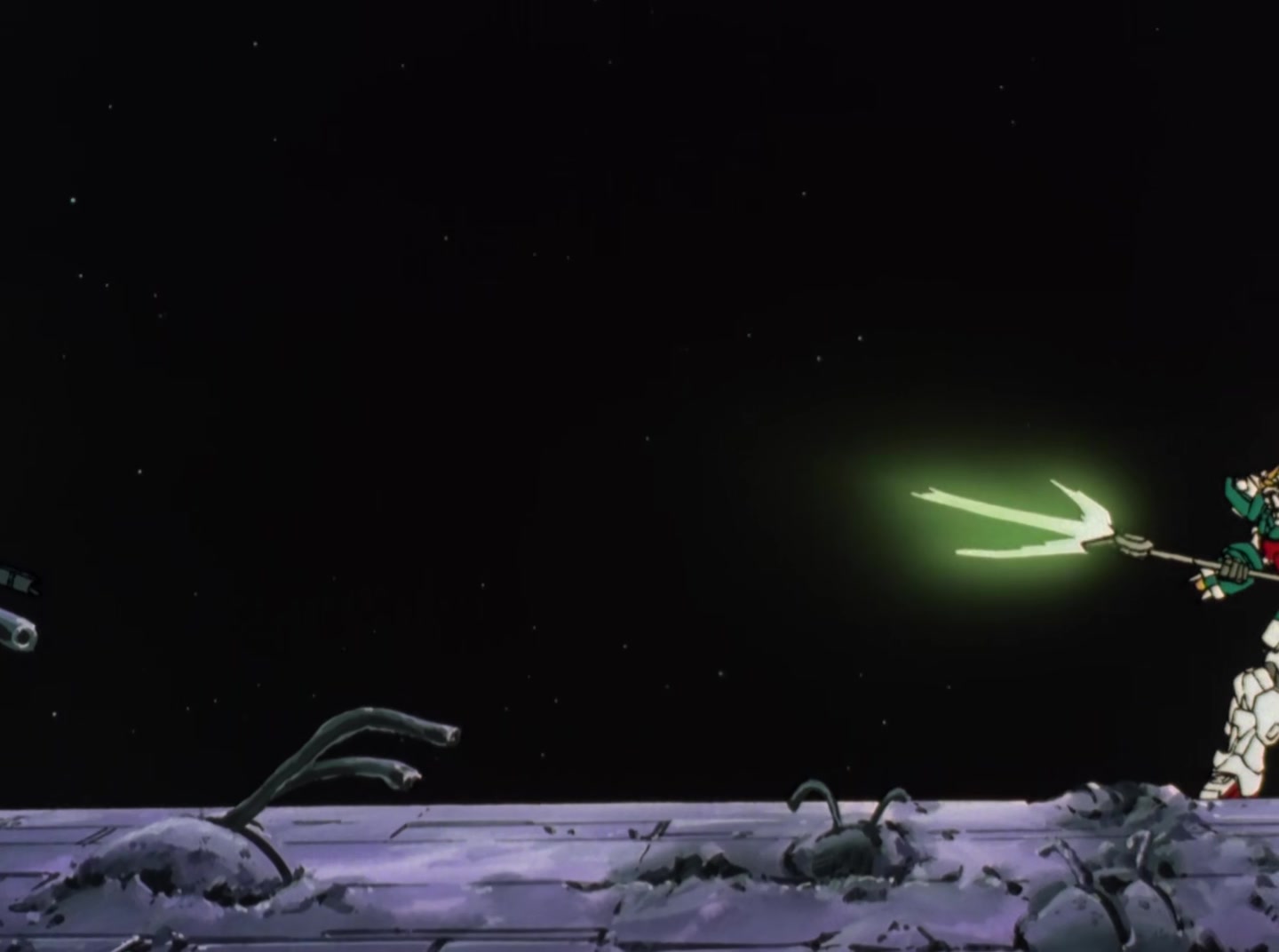 Mobile Suit Gundam Wing Ep 38: The Birth of Queen Relena @ 05:45